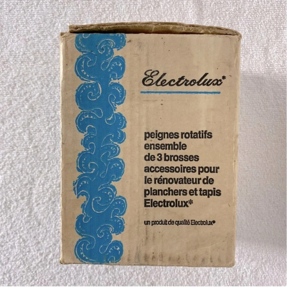 Vintage Electrolux Carpet  Nap Lifter Set Of 3 Brushes - Picture 10 of 10